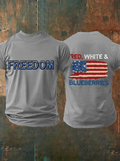 Men's 'Red White & Blueberries' T-shirt