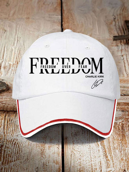 Unisex Freedom Print Hat