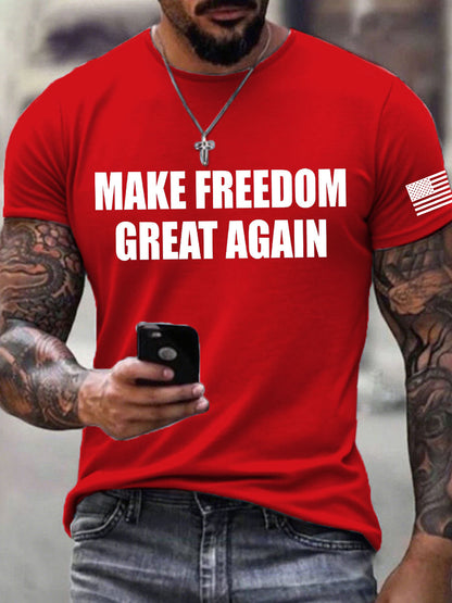 Men's 'Make Freedom Great Again' T-shirt