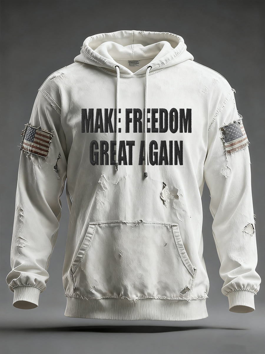 Men's 'Make Freedom Great Again' hoodie