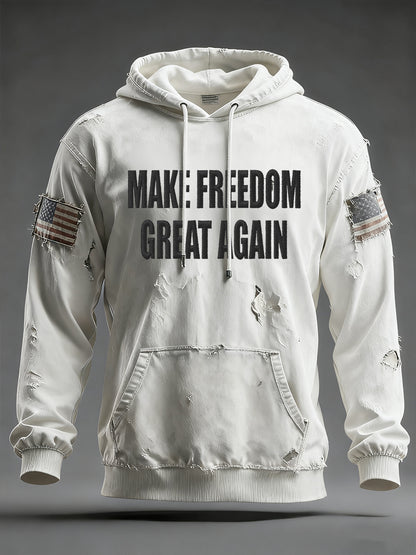 Men's 'Make Freedom Great Again' hoodie
