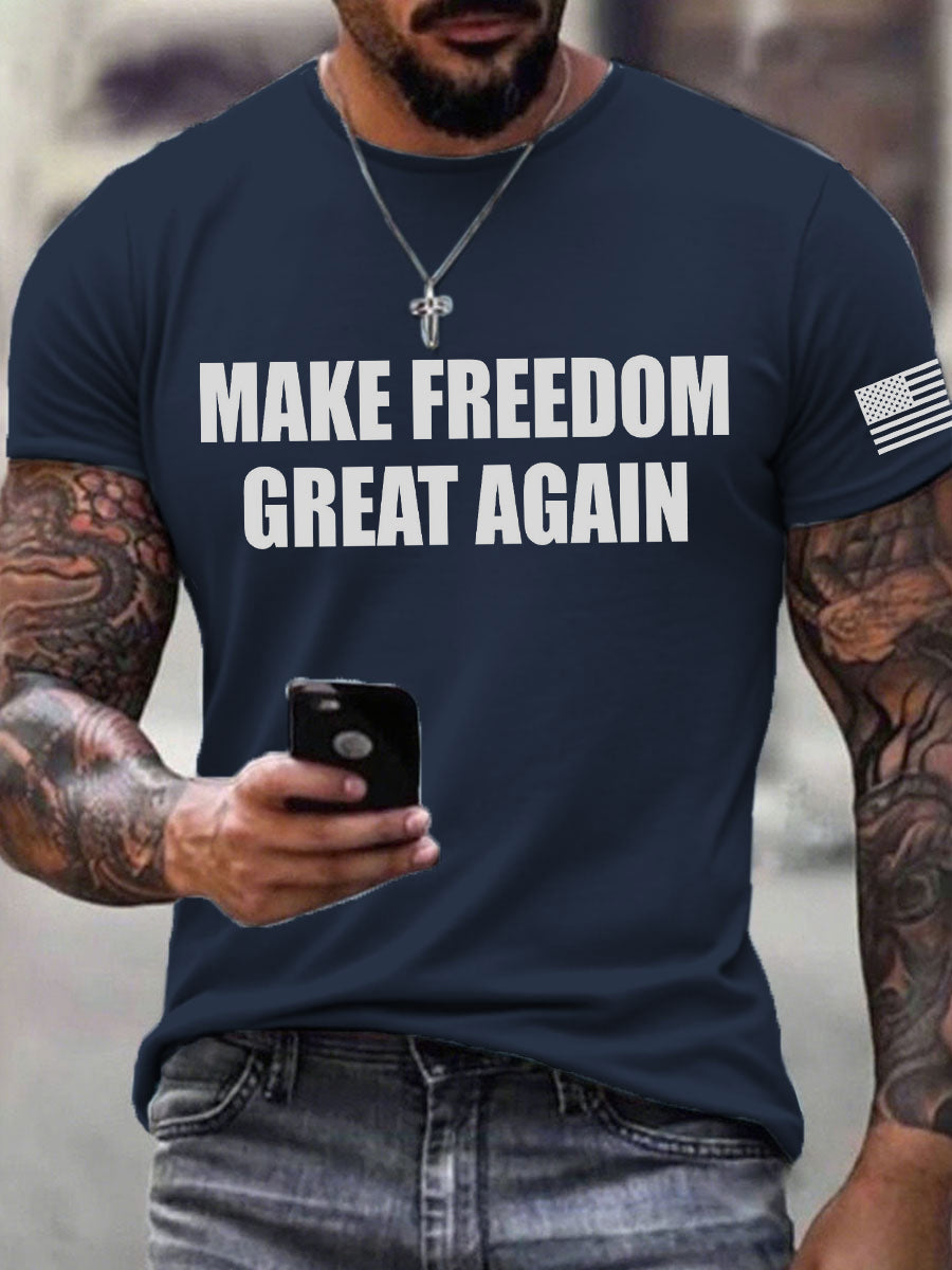 Men's 'Make Freedom Great Again' T-shirt