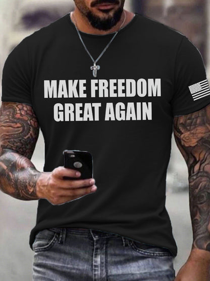 Men's 'Make Freedom Great Again' T-shirt