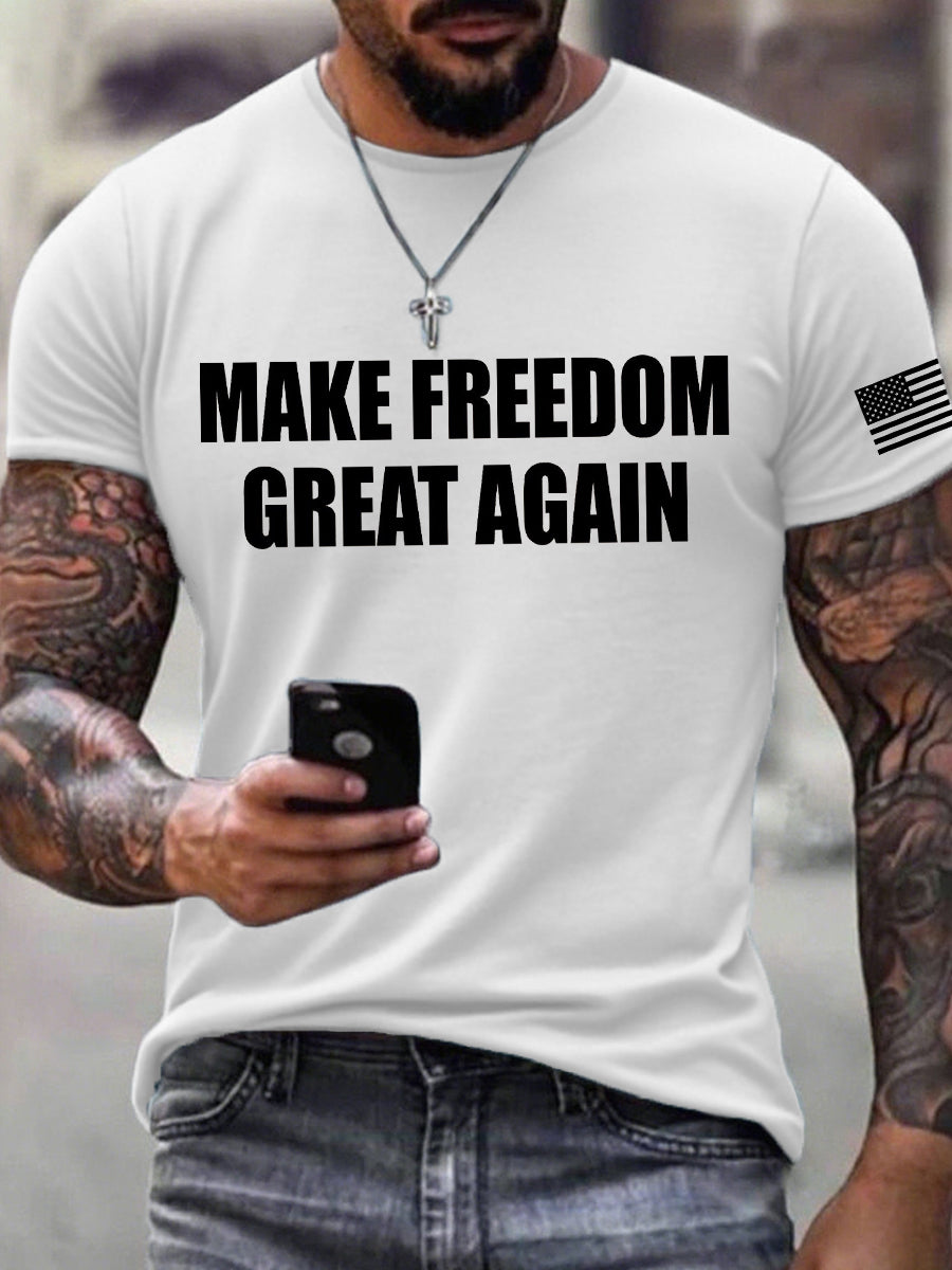 Men's 'Make Freedom Great Again' T-shirt