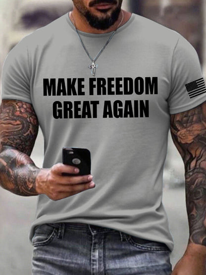 Men's 'Make Freedom Great Again' T-shirt
