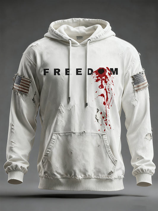 Men's 'FREEDOM' Hooded Sweatshirt
