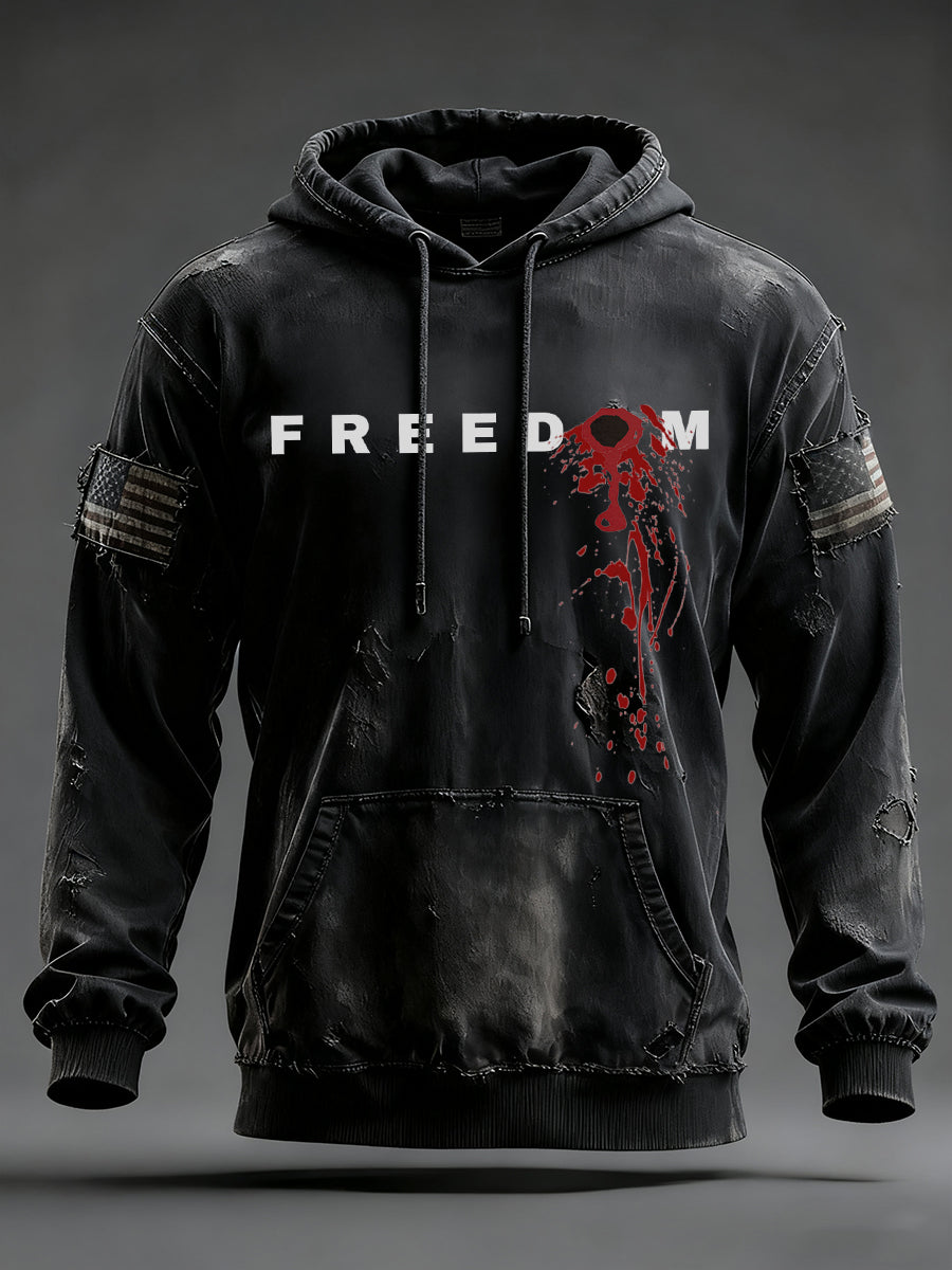 Men's 'FREEDOM' Hooded Sweatshirt
