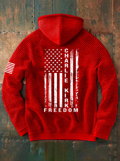 Men's Freedom Is Not Free R.I.P Charlie Kirk Sweatshirt  Hoodie