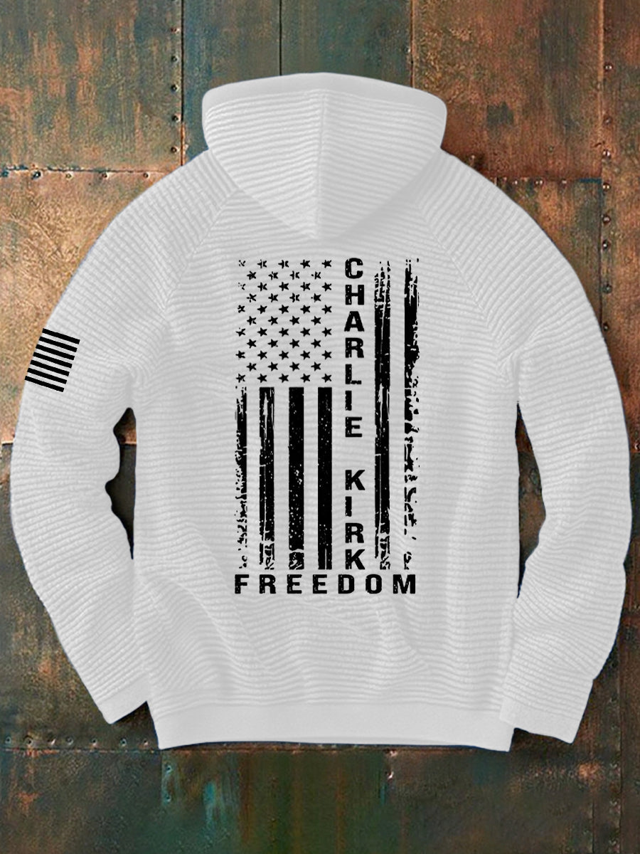 Men's Freedom Is Not Free R.I.P Charlie Kirk Sweatshirt  Hoodie