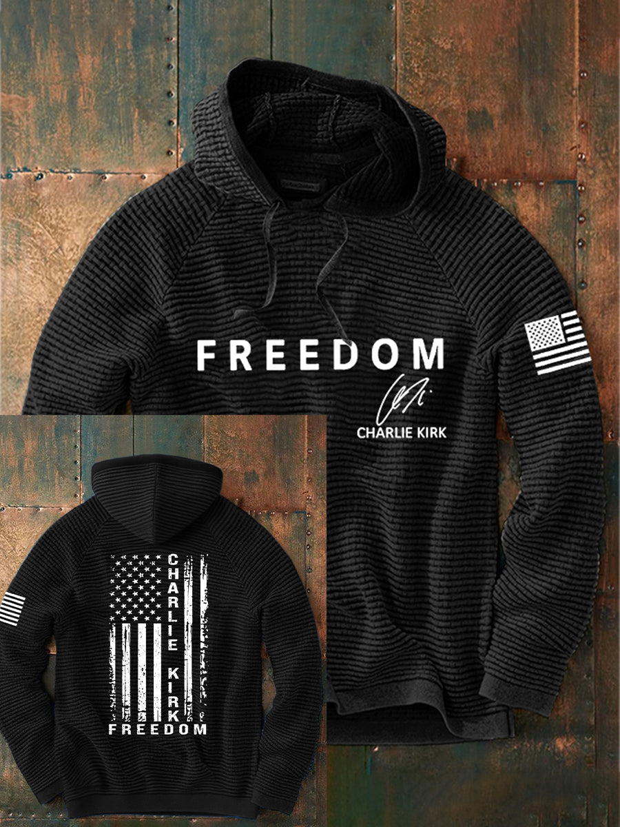 Men's Freedom Is Not Free R.I.P Charlie Kirk Sweatshirt  Hoodie