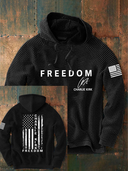 Men's Freedom Is Not Free R.I.P Charlie Kirk Sweatshirt  Hoodie
