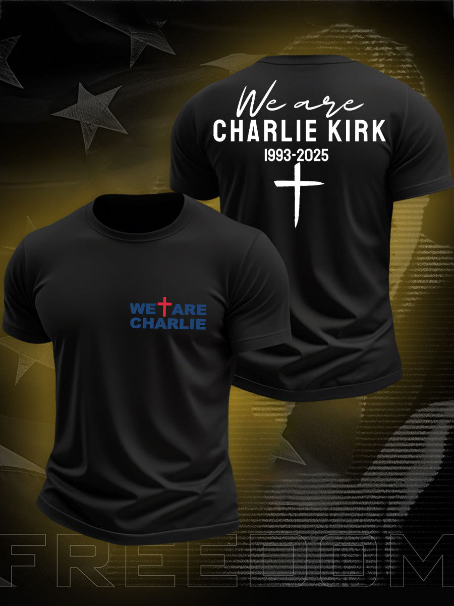 Men's We Are Charlie Printed T-shirt