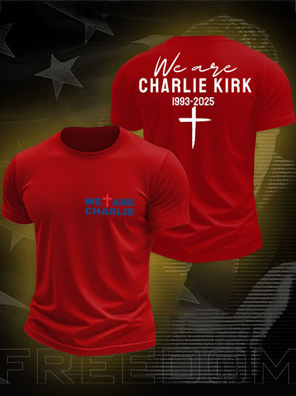 Men's We Are Charlie Printed T-shirt