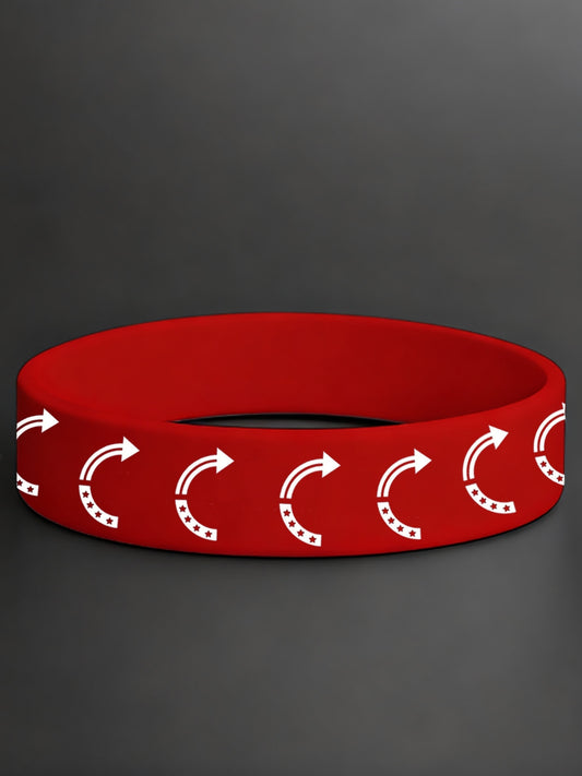 Unisex This Is Turning Point Charlie Kirk Printed Braided Cord Bracelet Wristlet