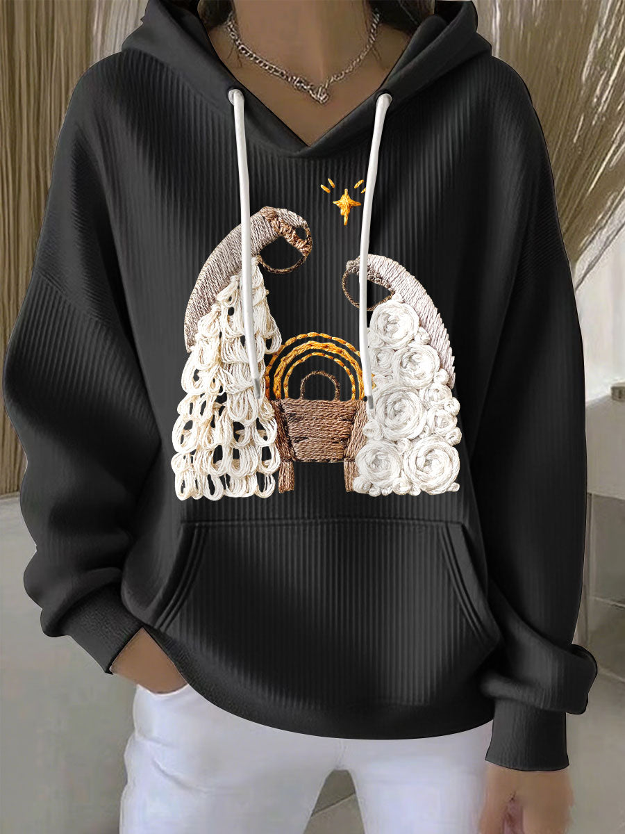 Women's Christmas Jesus Birth Hoodies