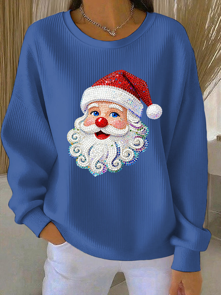 Women's Christmas Print Casual Sweatshirt