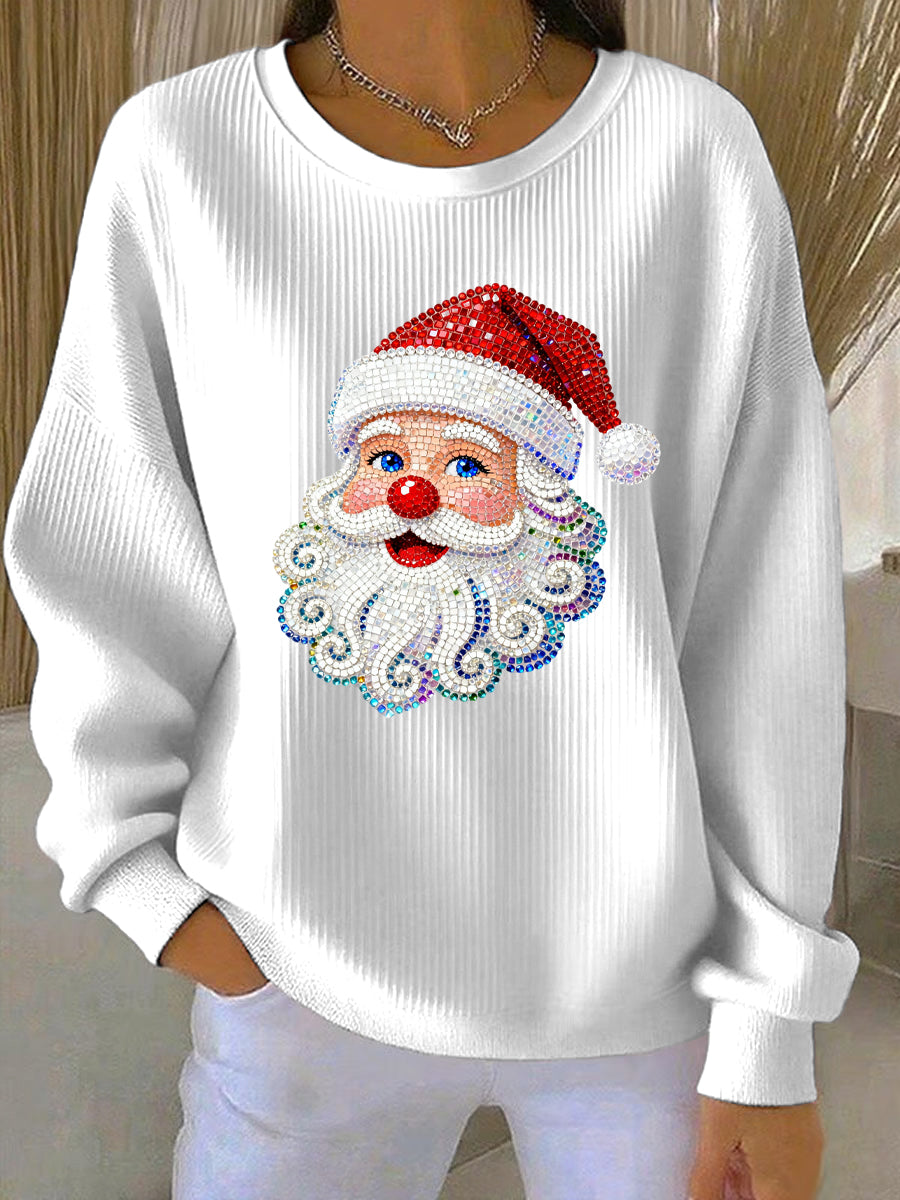 Women's Christmas Print Casual Sweatshirt