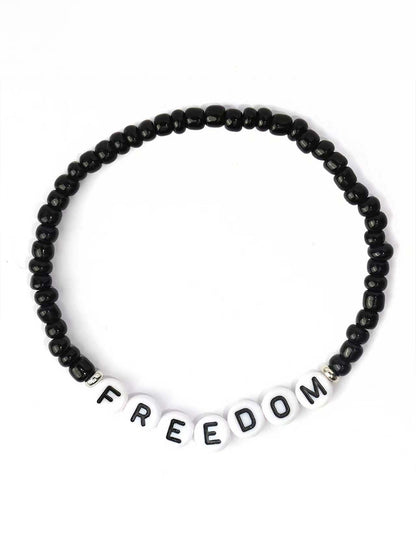Charlie Kirk Freedom Bracelet