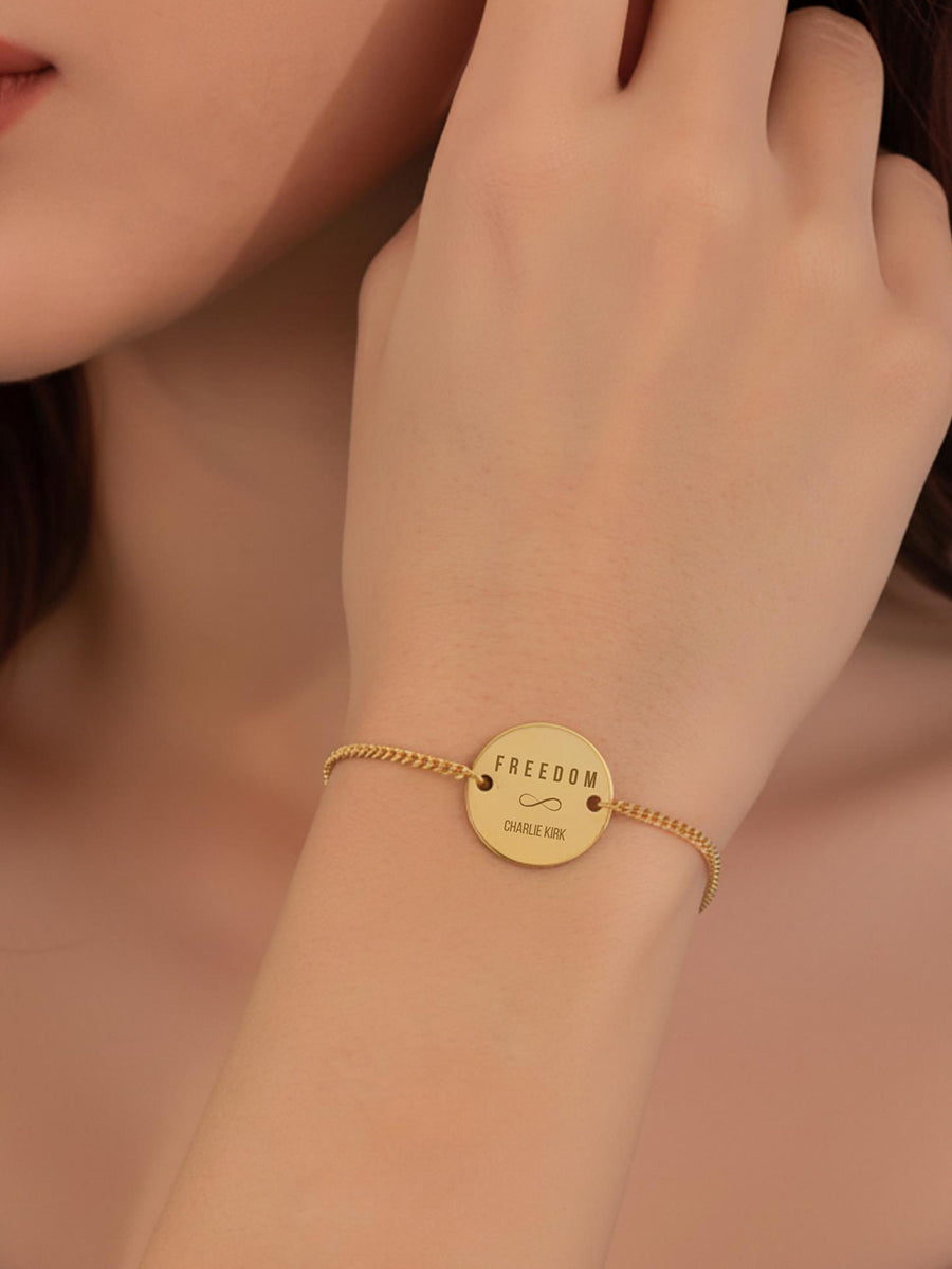 Charlie Kirk Freedom Bracelet