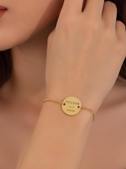 Charlie Kirk Freedom Bracelet