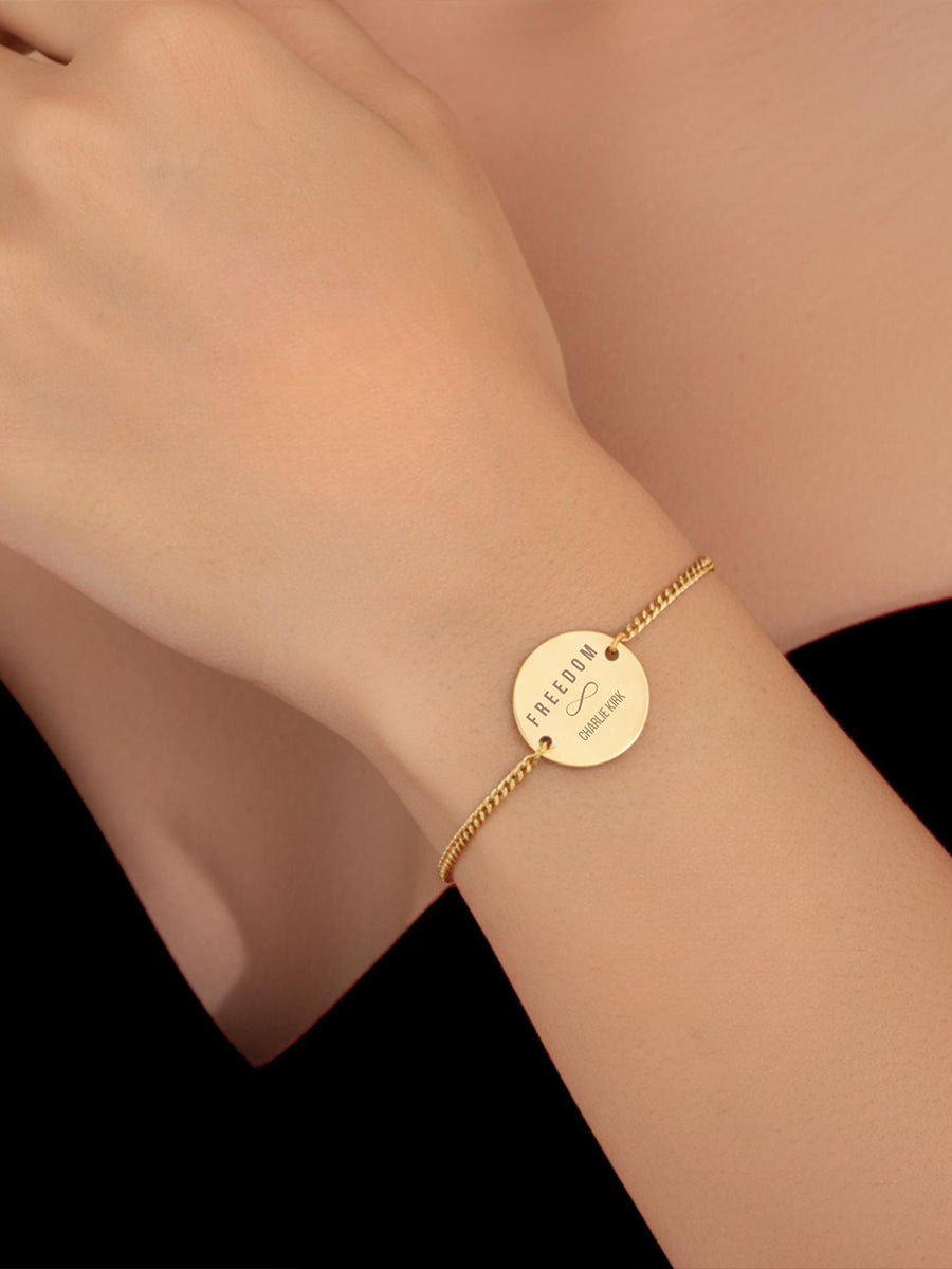 Charlie Kirk Freedom Bracelet