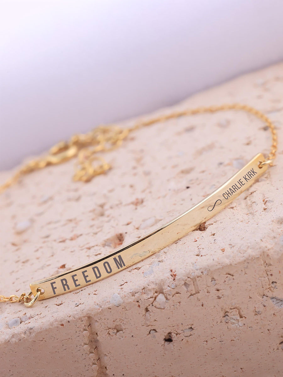 Charlie Kirk Freedom Bracelet
