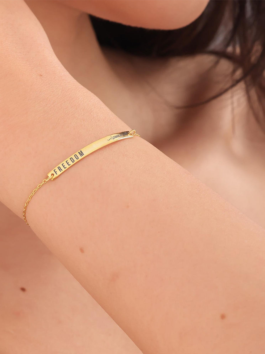 Charlie Kirk Freedom Bracelet