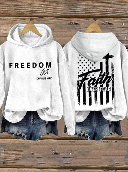 Women's Freedom Is Not Free R.I.P Charlie Kirk  Sweatshirt