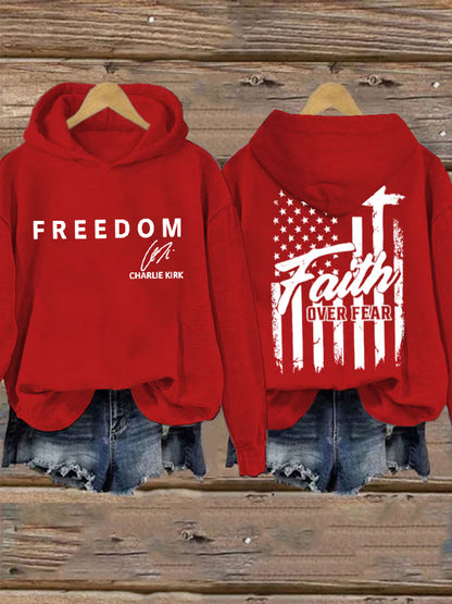 Women's Freedom Is Not Free R.I.P Charlie Kirk  Sweatshirt