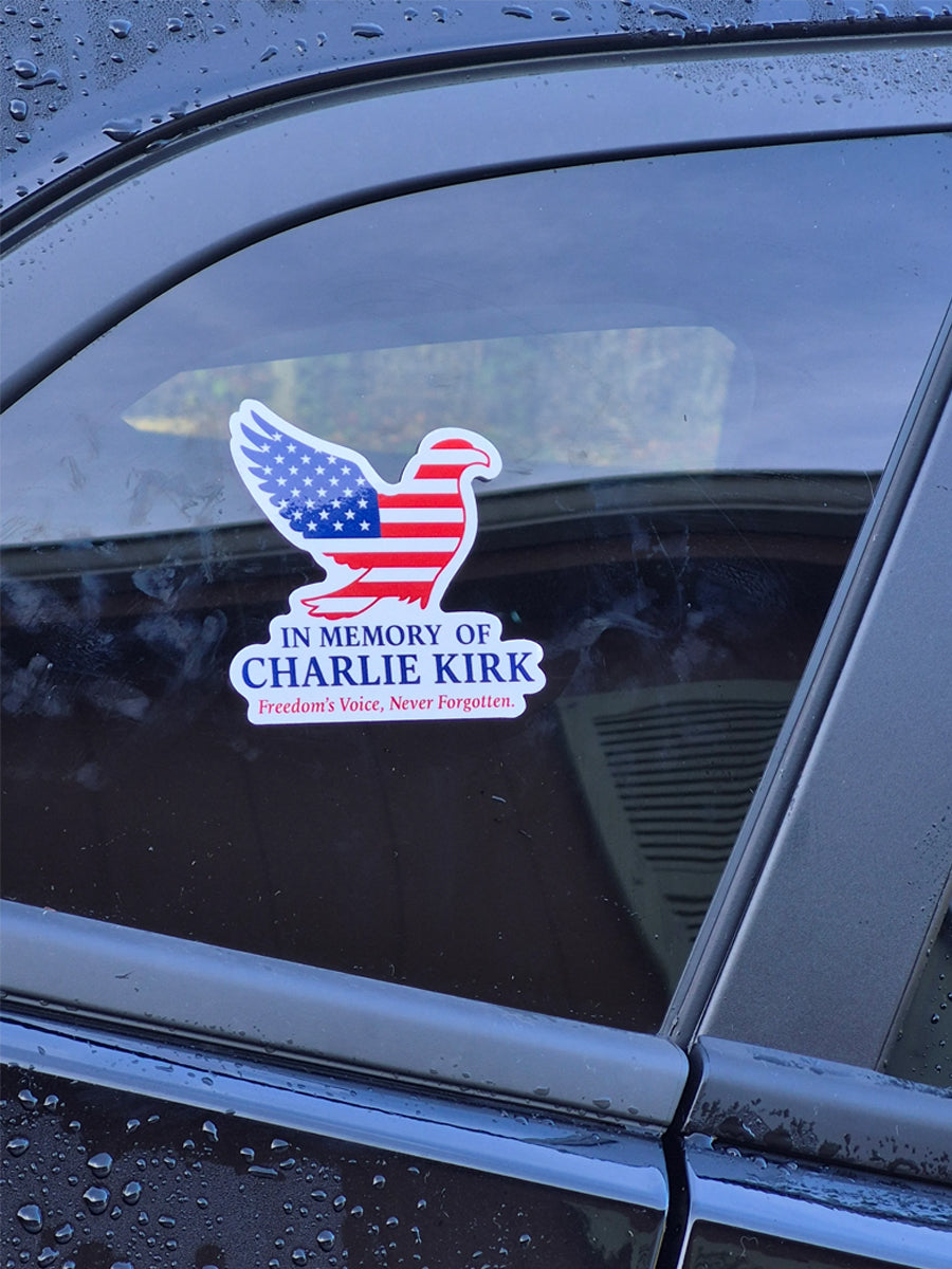 Charlie Kirk Memorial Sticker
