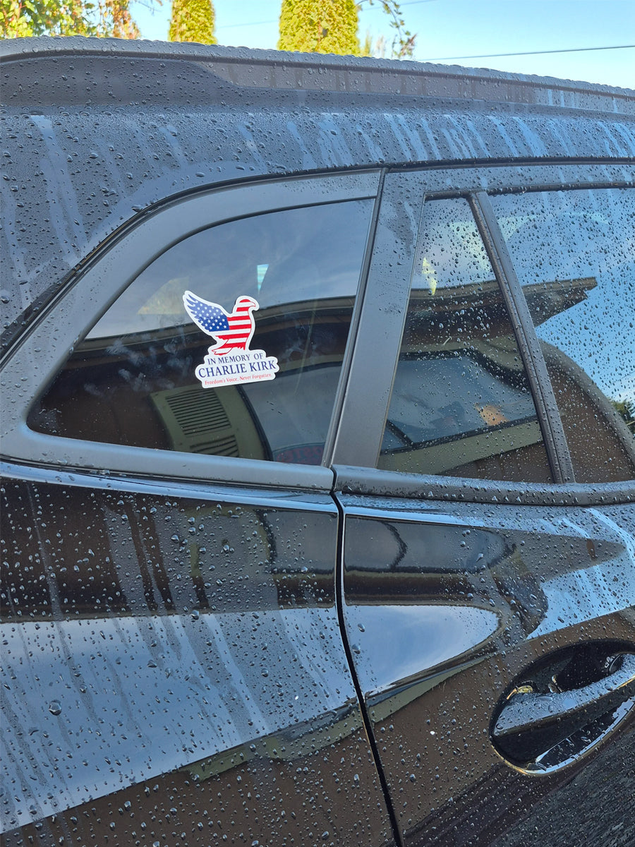 Charlie Kirk Memorial Sticker