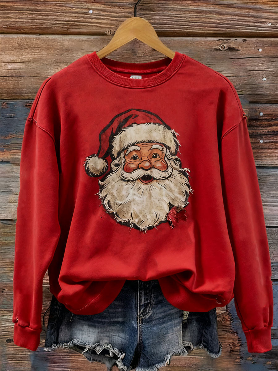 Women's Christmas Print Casual Sweatshirt