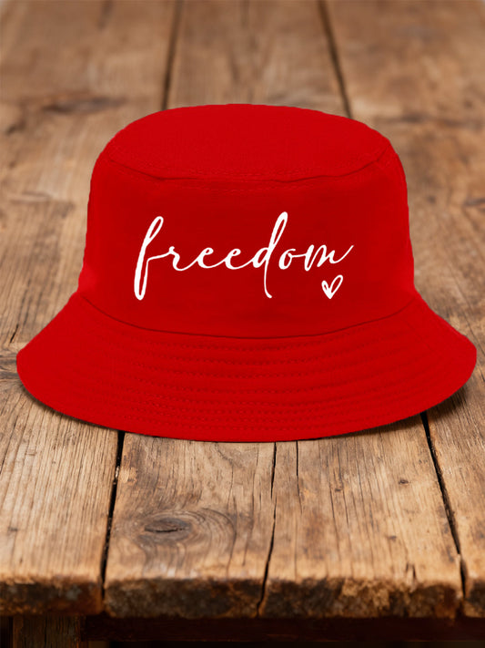 Unisex Freedom Charlie Kirk Bucket Hat