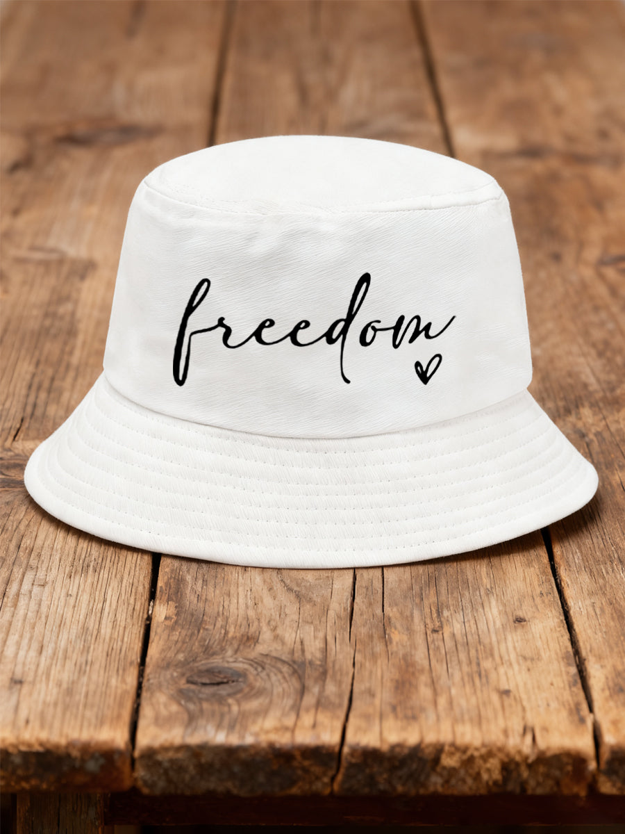 Unisex Freedom Charlie Kirk Bucket Hat