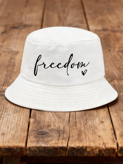 Unisex Freedom Charlie Kirk Bucket Hat