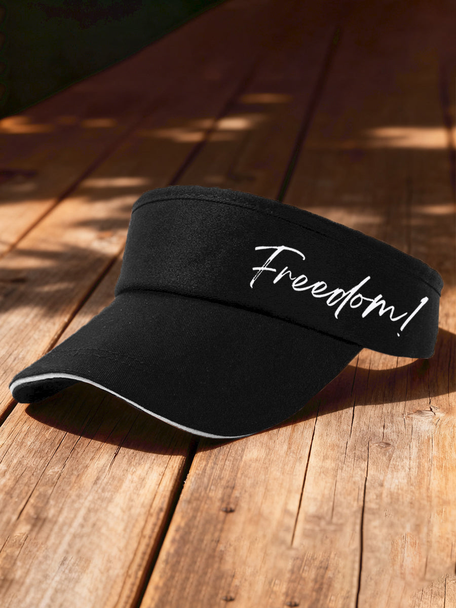 Unisex Freedom Print Hat