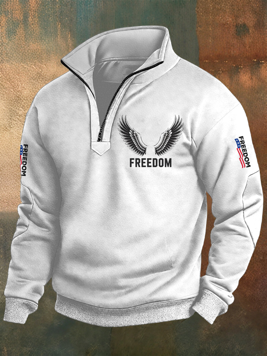 Men's Charlie Kirk Freedom Casual Sweatshirt