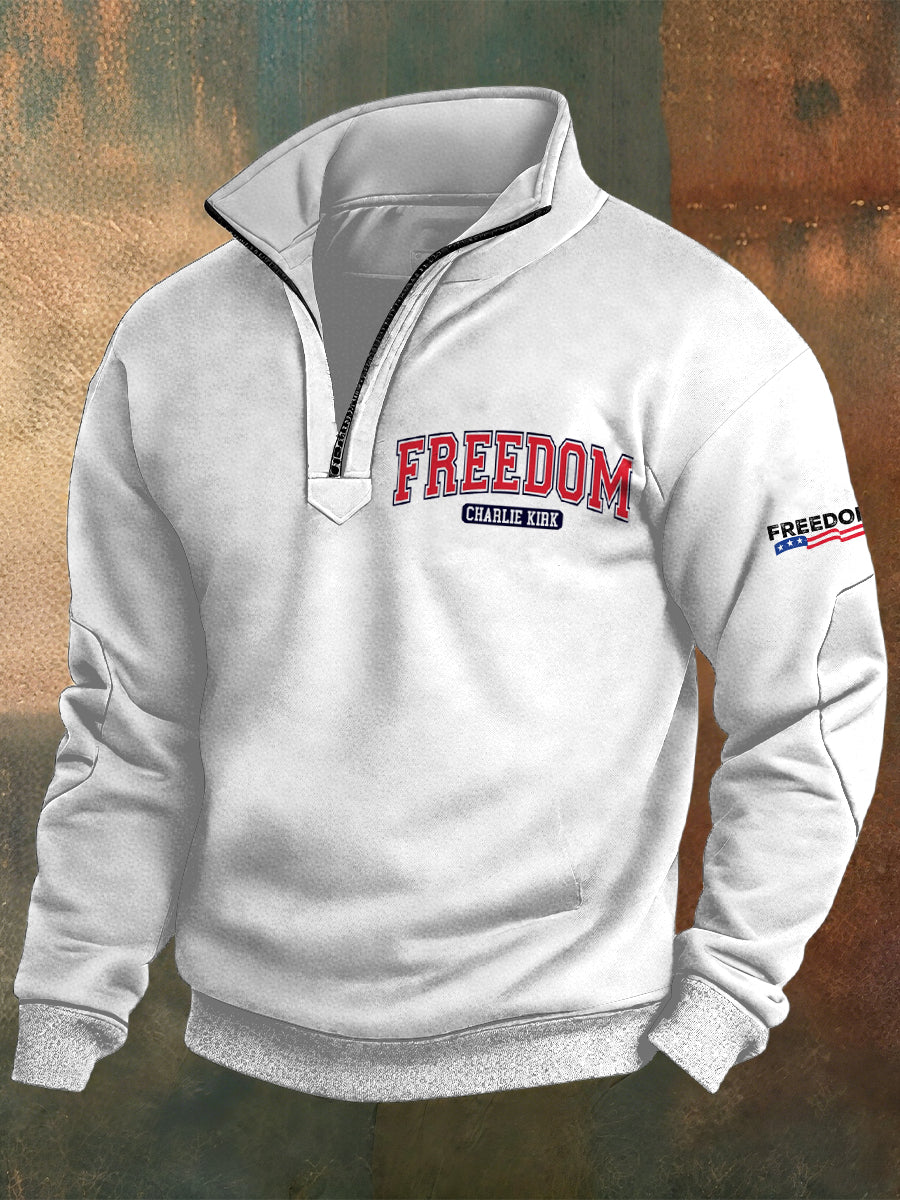 Men's Charlie Kirk Freedom Casual Sweatshirt