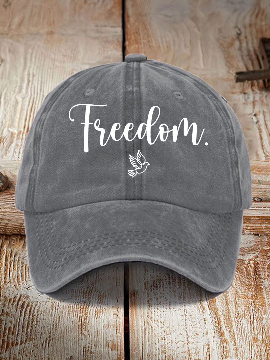 Unisex Freedom Is Not Free R.I.P Charlie Kirk  Print Hat