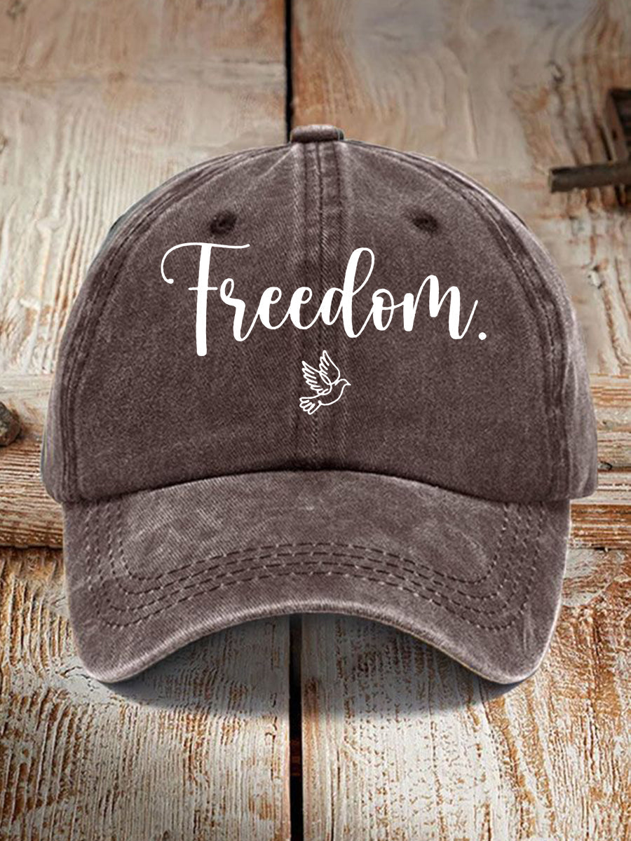 Unisex Freedom Is Not Free R.I.P Charlie Kirk  Print Hat