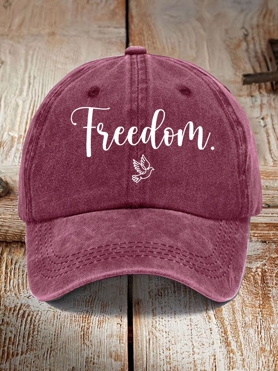 Unisex Freedom Is Not Free R.I.P Charlie Kirk  Print Hat