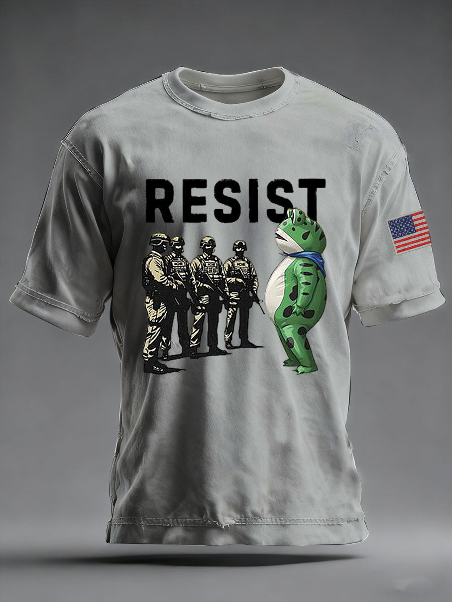 Men's Portland Frog Resist Vintage T-Shirt