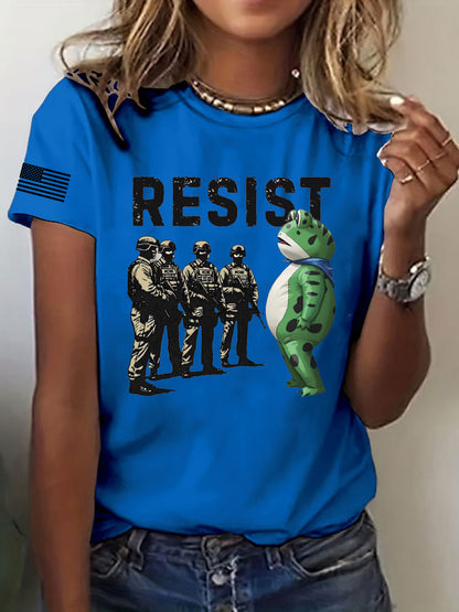 Women's Portland Frog Resist Short Sleeve T-Shirt