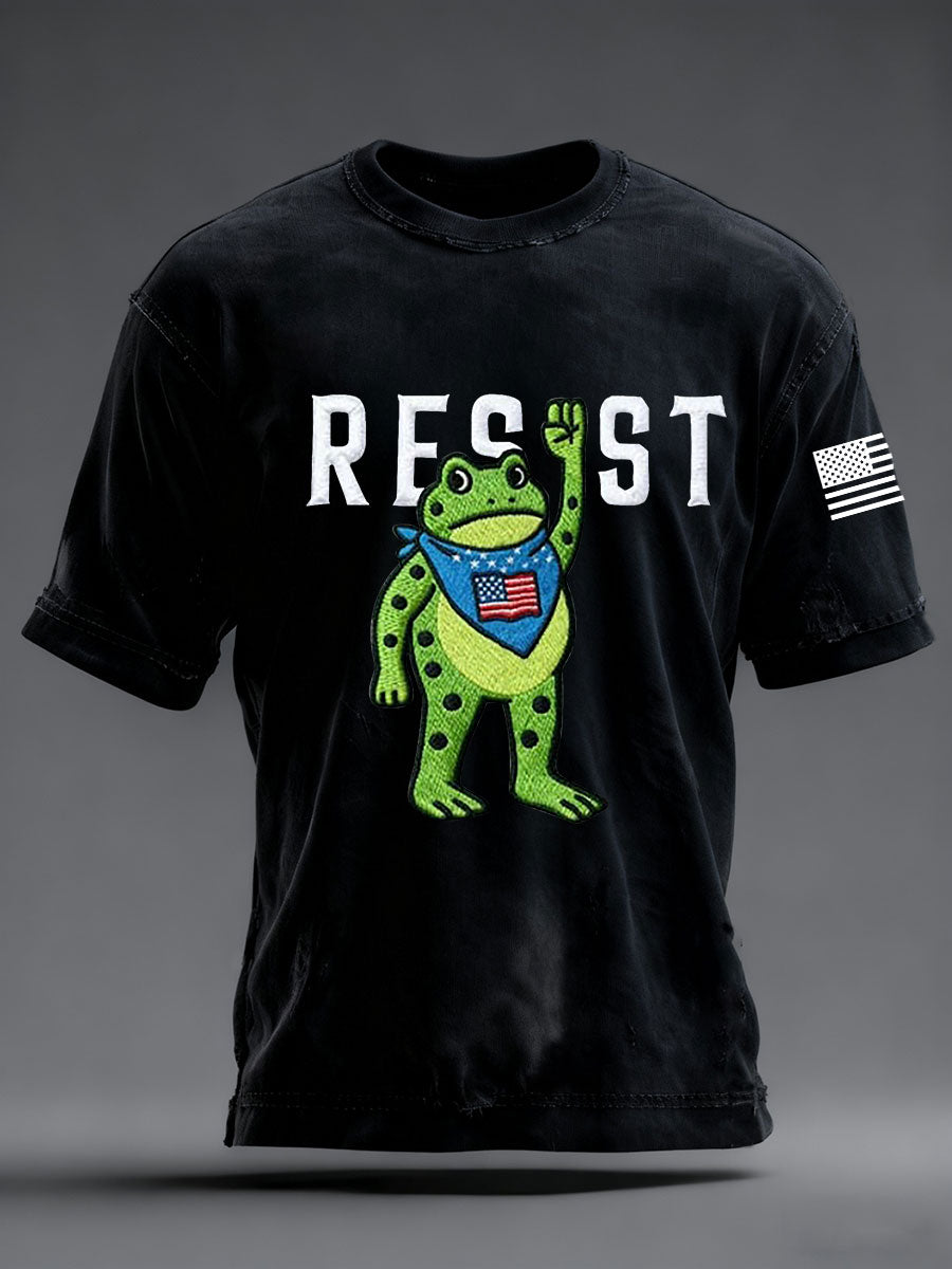 Men's Portland Frog Resist Short-sleeved T-shirt