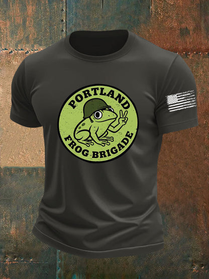 Men's Portland Frog Brigade Printed T-shirt
