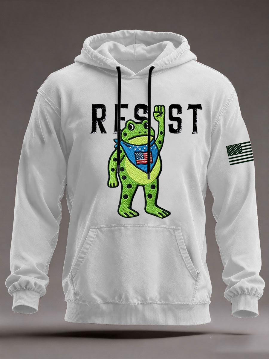 Men's Portland Frog Resist Oversized Drop-Shoulder Hoodie With Pockets