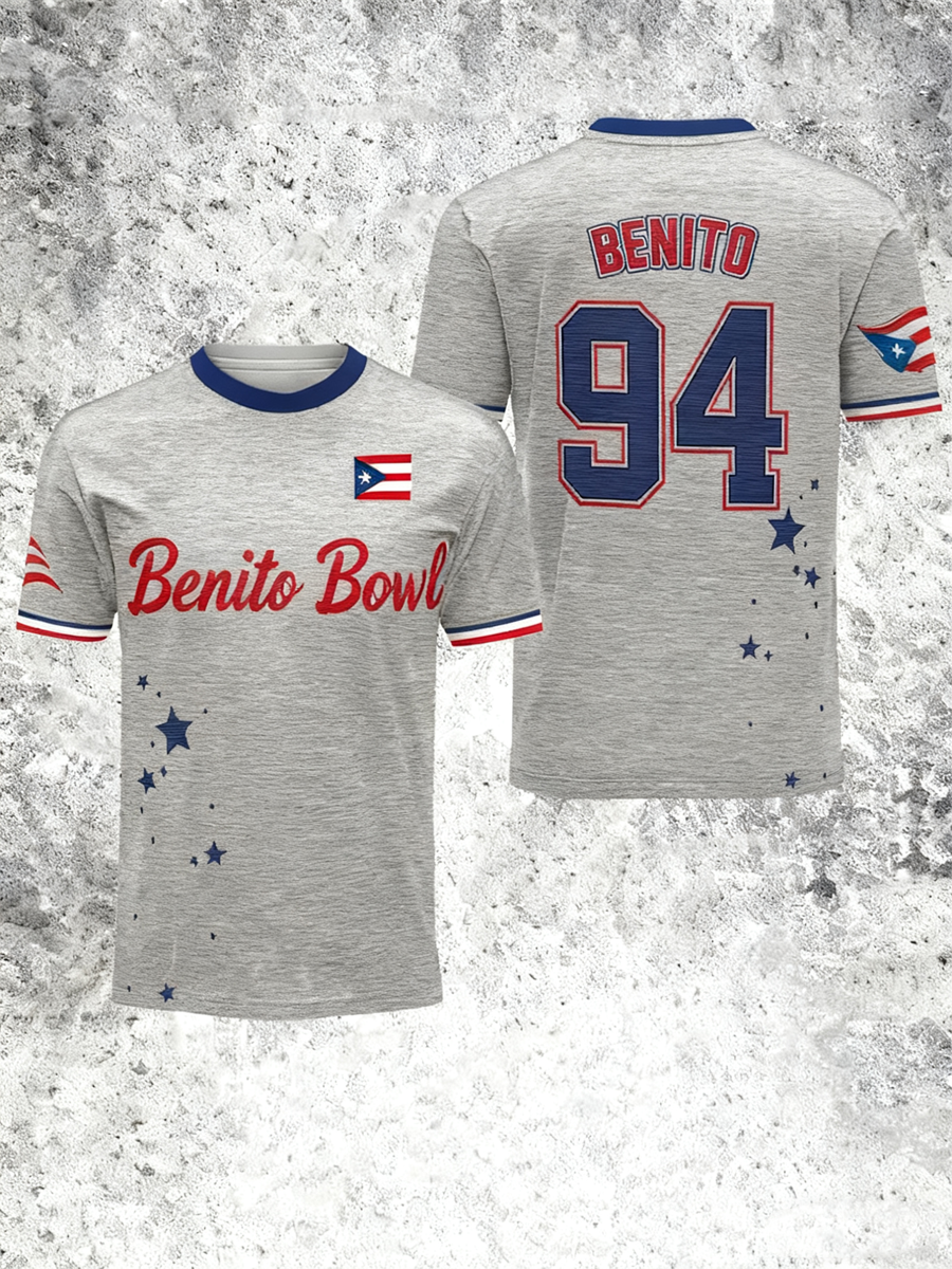 Men's benito bowl Print short sleeves t-shirt