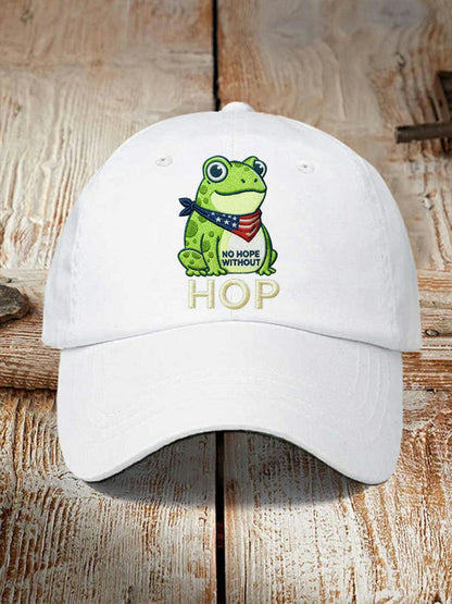 Frog Resist No Hope Without Hop Hat