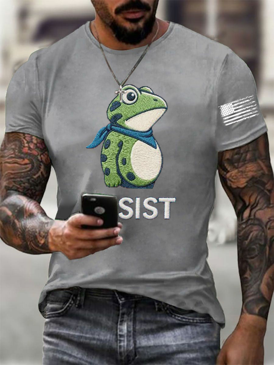 Men's Frog Resist Printed T-Shirt