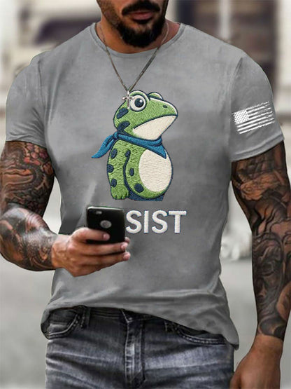 Men's Frog Resist Printed T-Shirt
